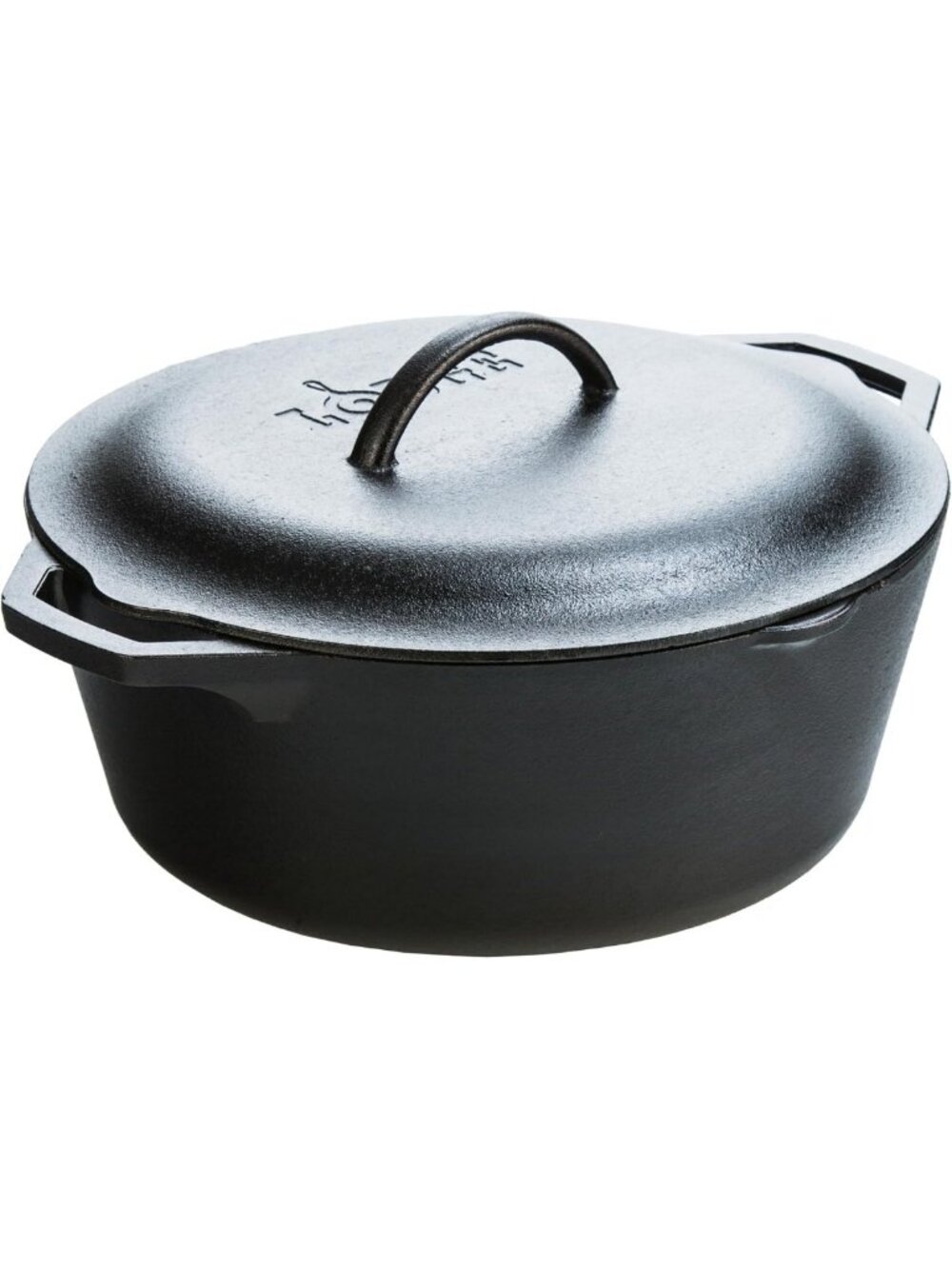 7 Quart Cast Iron Dutch Oven with Loop Handle - Oven-Safe, Perfect for Cooking